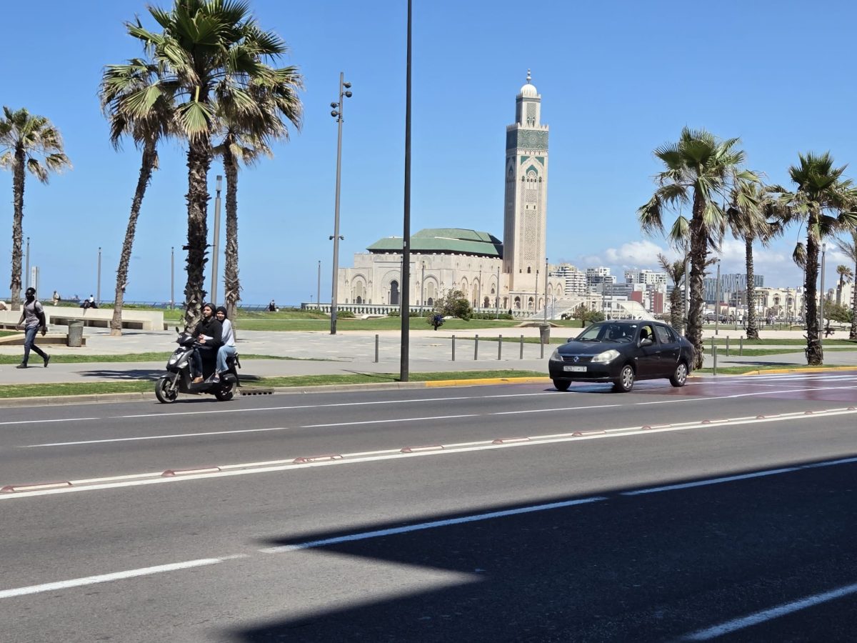 Mosquée Hassan II sur la corniche 